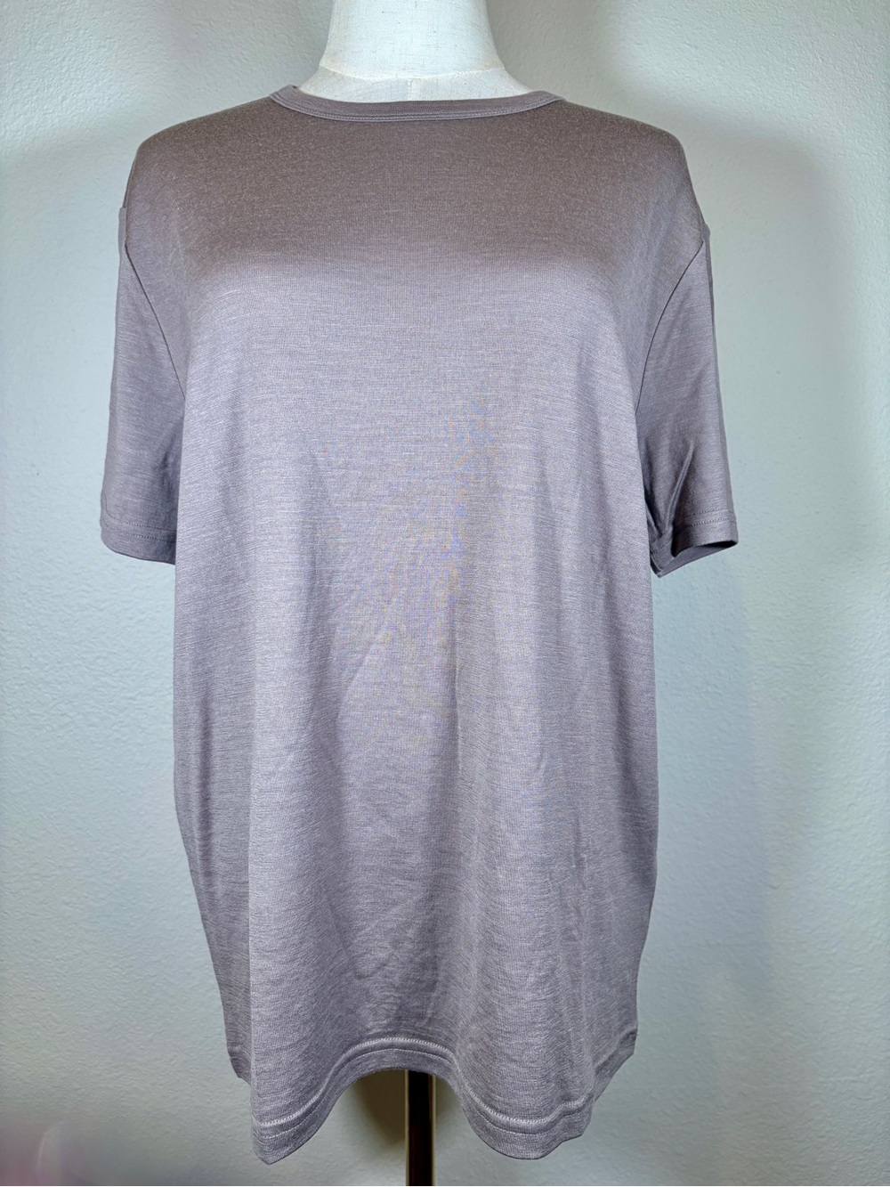 Unbound Merino Basic Crew Neck Tee Size Medium